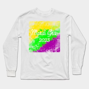 Mardi Gras 2023 Long Sleeve T-Shirt